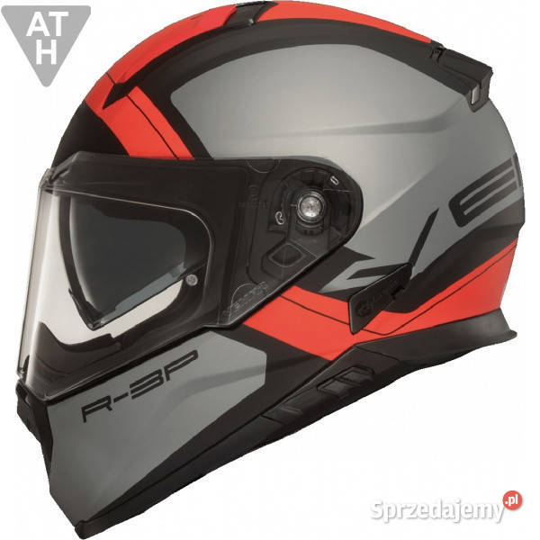 KASK ZEPHIR MARS SILVER SKLEP AUTOTECH MRĄGOWO Kaski i odzież Mrągowo