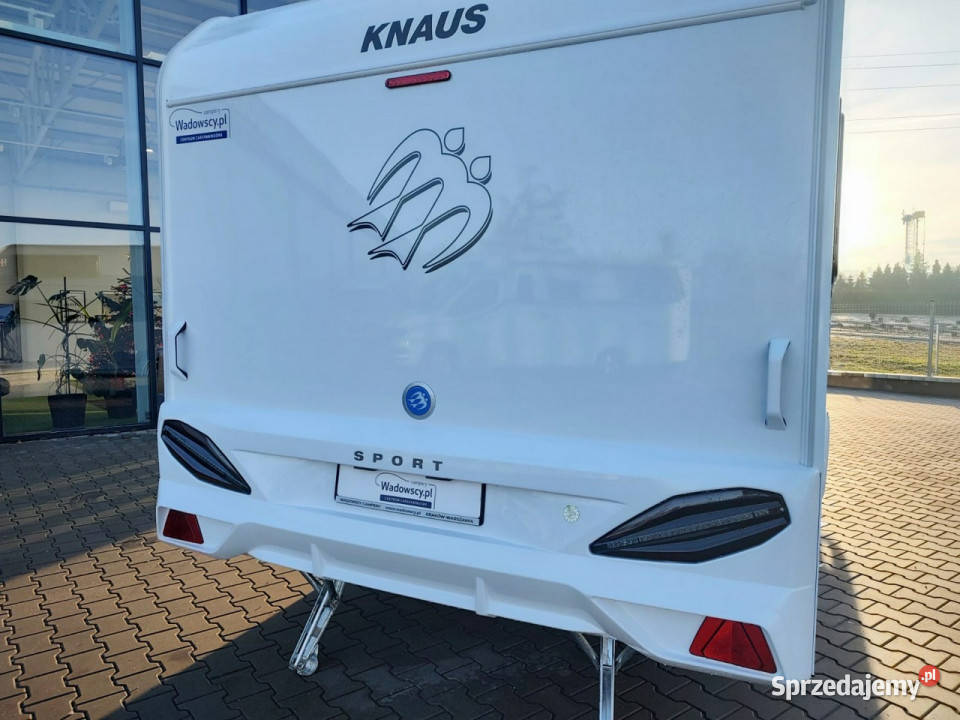 przyczepy kempingowe Knaus Sport 500 KD z dużą