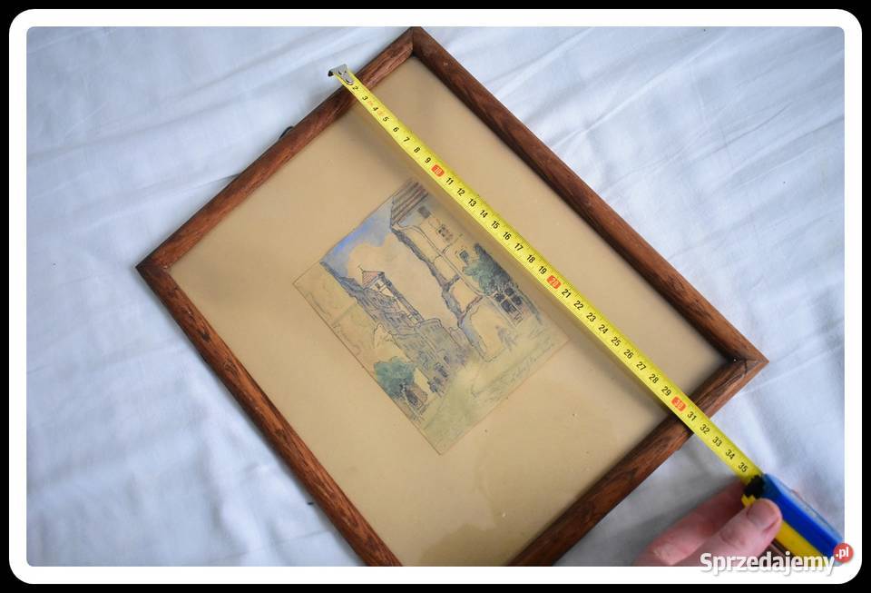 Zofia Stankiewicz obraz Ulica Piwna Płock