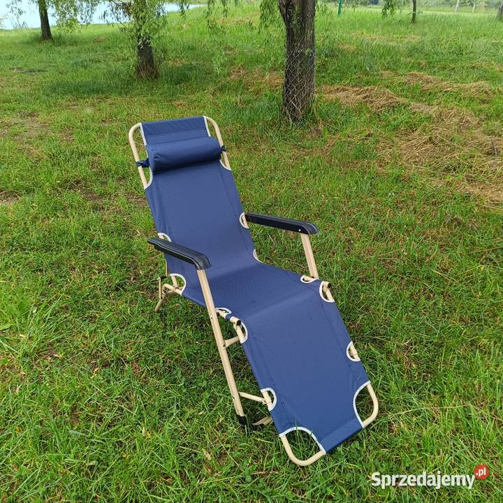 Leżak plażowy ogrodowy elden arta 3 pozycyjny