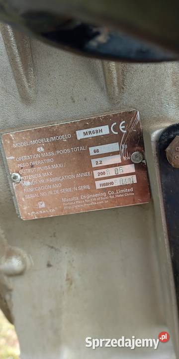 Ubijak wibracyjny stopa skoczek pomorskie Somonino