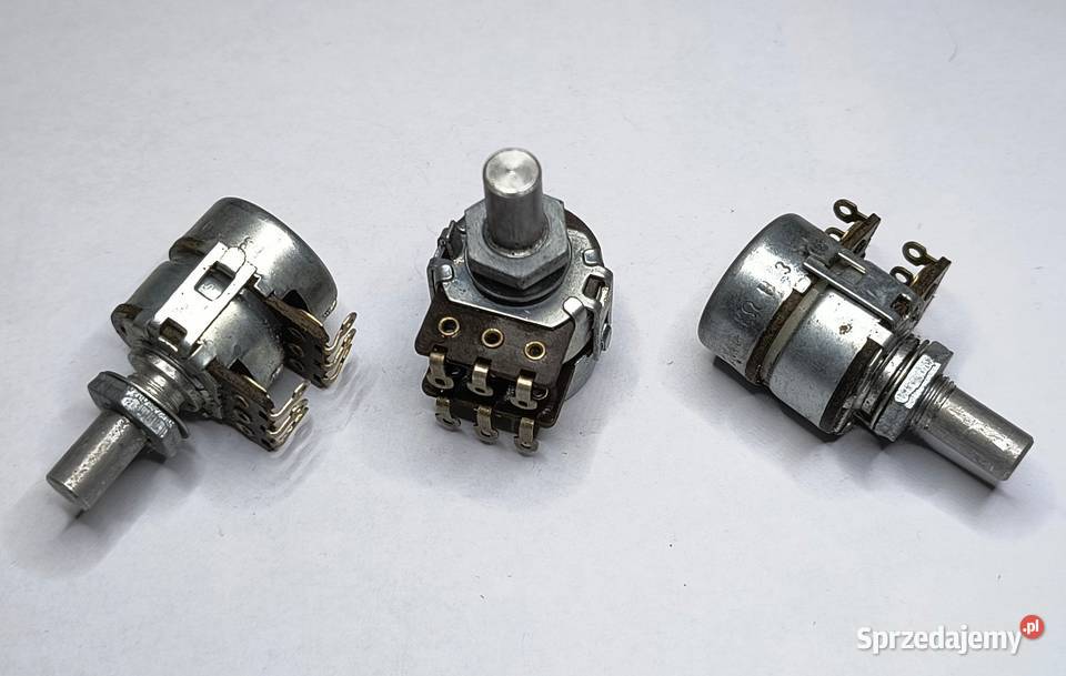 Potencjometr 2x10kB Unitra TELPOD pomorskie Gdańsk