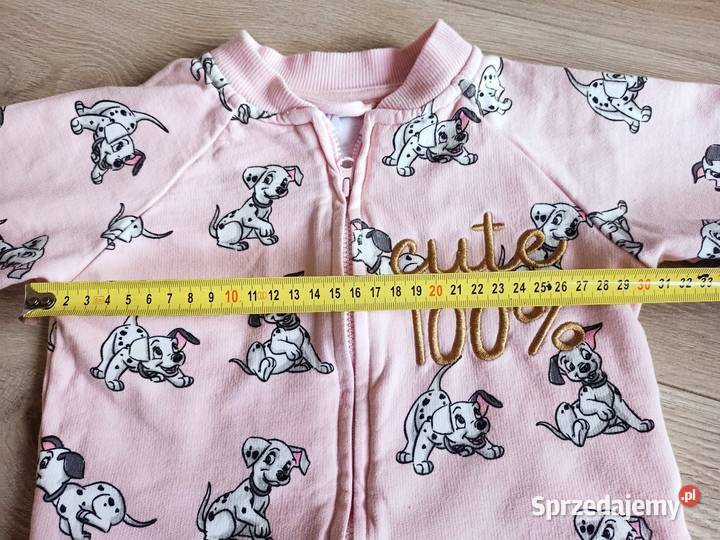 Bluza dziecięca różowa 101 Dalmatyńczyków 92 mazowieckie