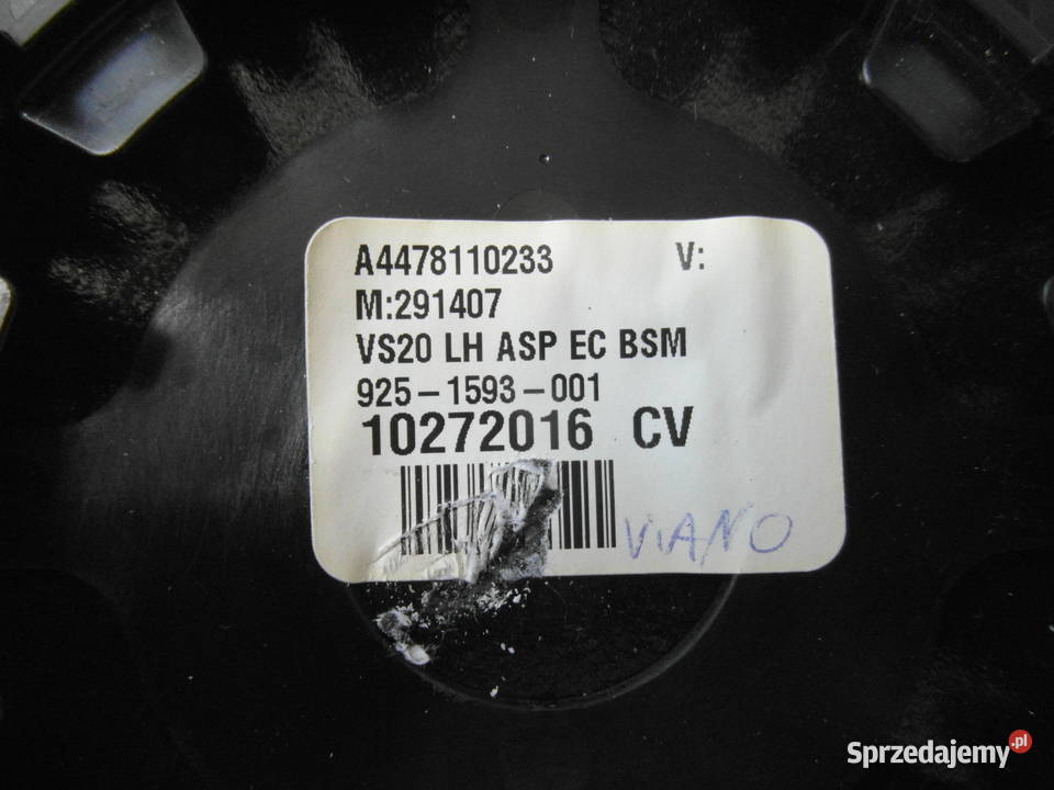 lusterko mercedes Vito Viano W447 A4478110233 Szczecin