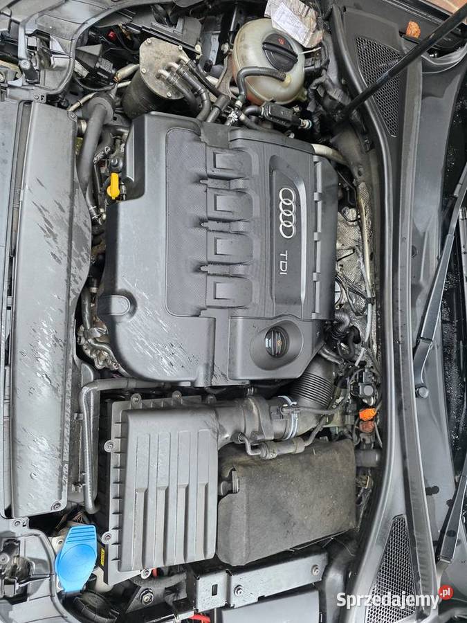 Audi A3 20 150 czarny fotele S3 skórą alkantara Rok produkcji 2012 dolnośląskie Wałbrzych