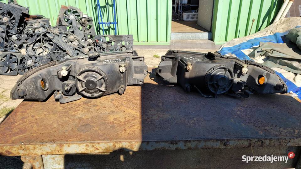 Lampy przód Mitsubishi Carisma lampy przednie mazowieckie Łagów
