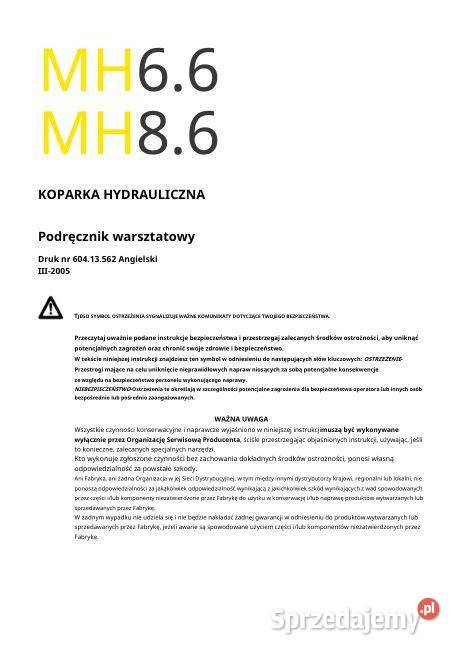 OK MH 66 Holland instrukcja naprawy Poradniki, albumy i reportaże