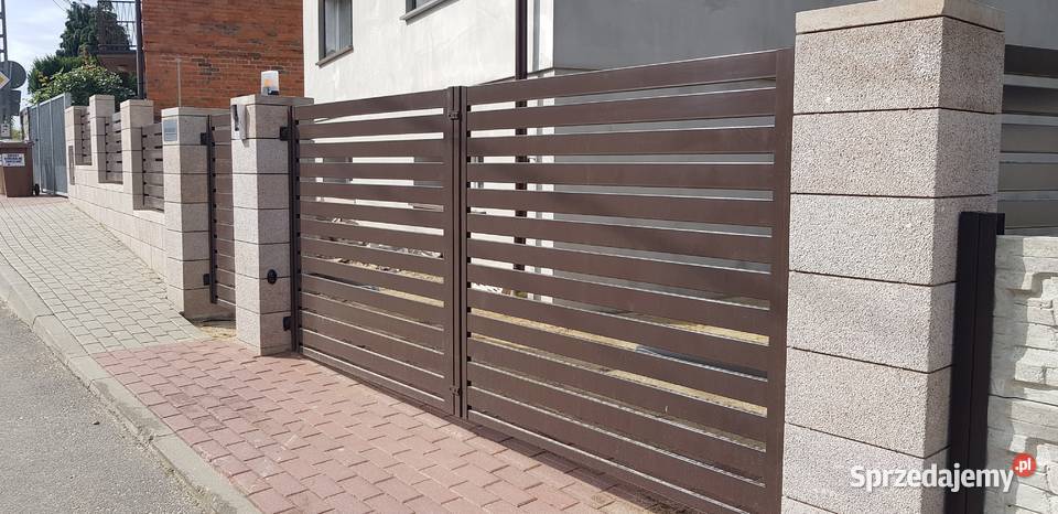 Brama przesuwna 500x150 MASTER 83 ogrodzenia Konin