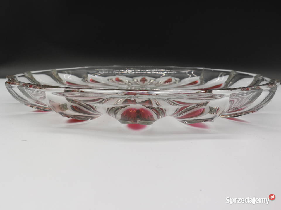 Kryształowa Patera Walther Glas Wzór Fabiola wielkopolskie Raszków