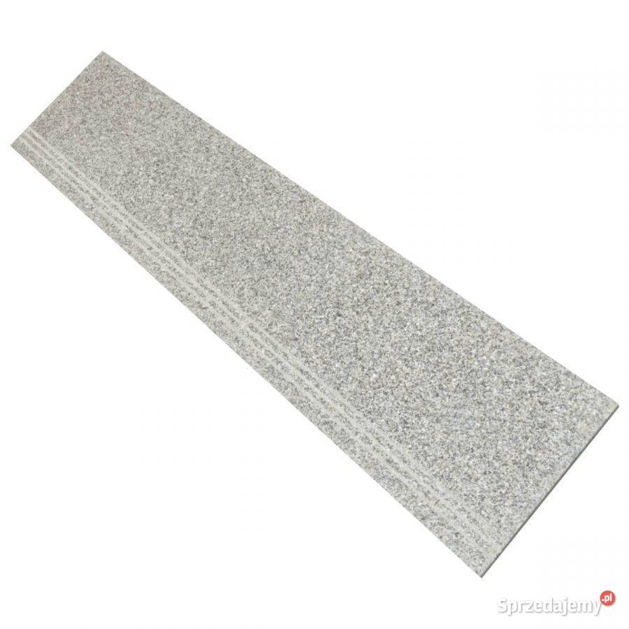 Stopnie granitowe G603 DL Grey poler ryfle