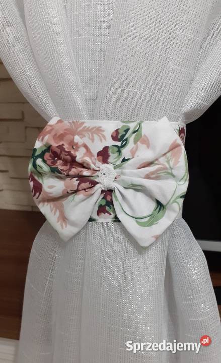 Firanki zasłonki kwiat angielski mazowieckie Mława sprzedam