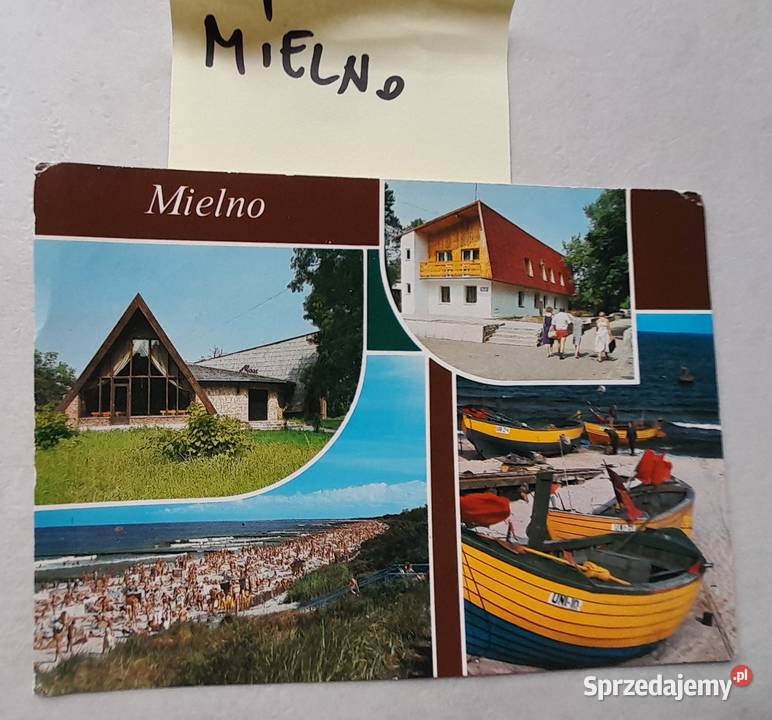 Stare pocztówki kartki pocztowe Kołobrzeg Mielno Pocztówki i karty telefoniczne Dąbrowa Górnicza