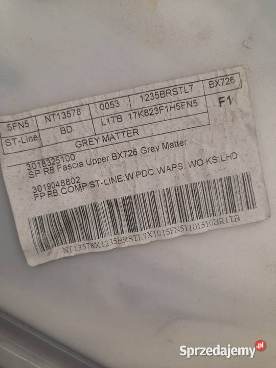 Zderzak tył tylny Ford Puma mk2 st line 2019 lubelskie