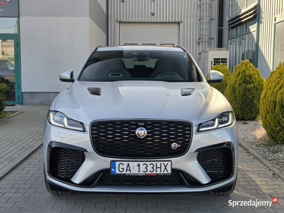 Jaguar FPACE SVR 50 V8 Supercharged 550 bluetooth Węgrzce