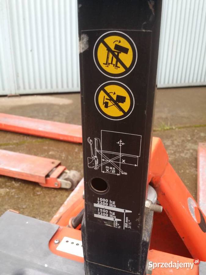 Wózek Paletowy Nożycowy Elektryczny LOGITRANS