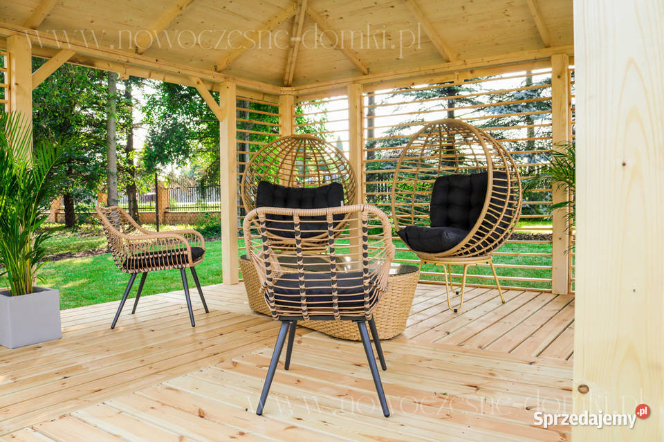 Altana ogrodowa Bari 1 wym 3x3m Producent Montaż