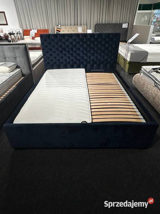 Łóżko tapicerowane 160x200 z pojemniekim 40 Łóżka Radom