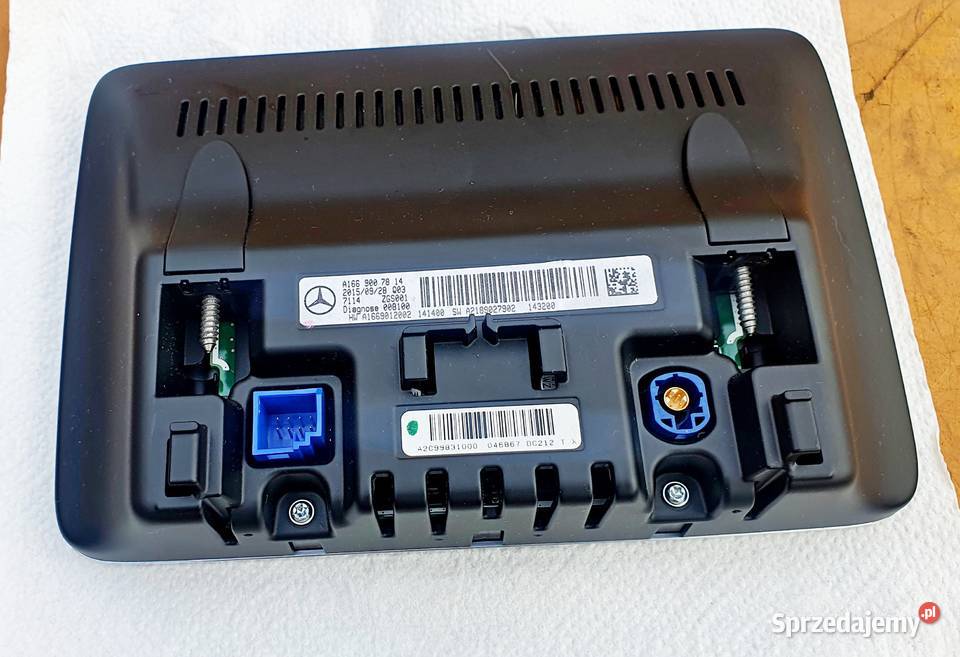 Mercedes A CLA GLA W176 GLE MONITOR A1669007814 osobowe Radom