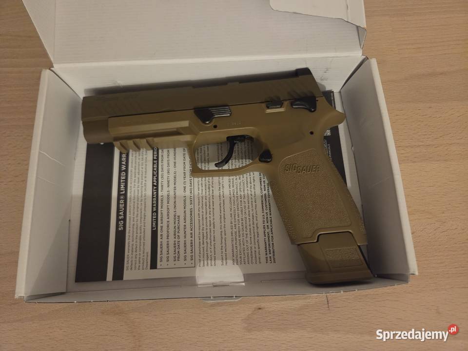 Wiatrówka Sig Sauer P320 M17 US Army 45 mm Bydgoszcz