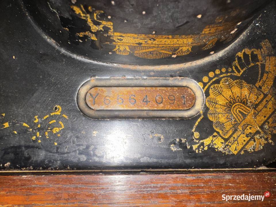 Singer z 1929 roku sprawna lampka dokumenty i Rybnik