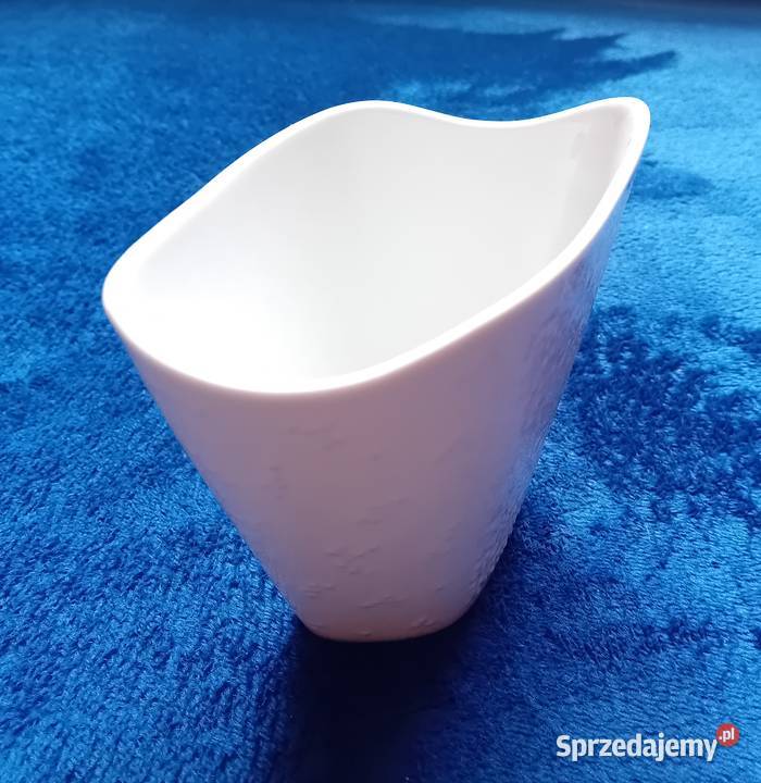 Wazon Hutschenreuther Selb Mid Century Modern Porcelana i szkło Koźminek