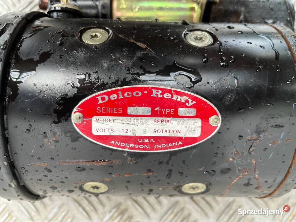 Rozrusznik DelcoRemy 12V Sprawny Oryginał pomorskie Chojnice