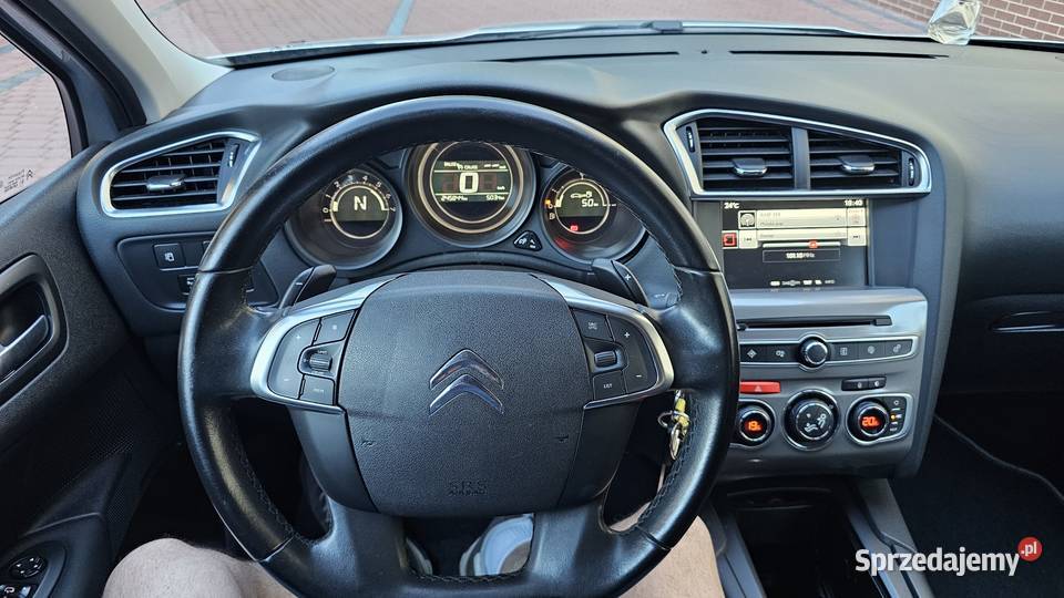 Citroen C4 II 16 eHdi 114 2015r Automat Klima podkarpackie Zarszyn sprzedam