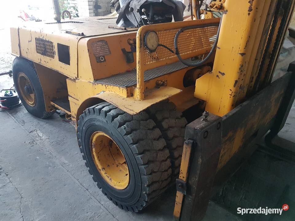 IRION wózek widłowy 5 ton 180kareta WIDLAK Rok produkcji 1965 Wierzbica sprzedam