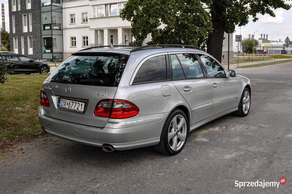 MercedesBenz Klasa E 2007 r 30CDI 224 Automat automatyczna Wrocław