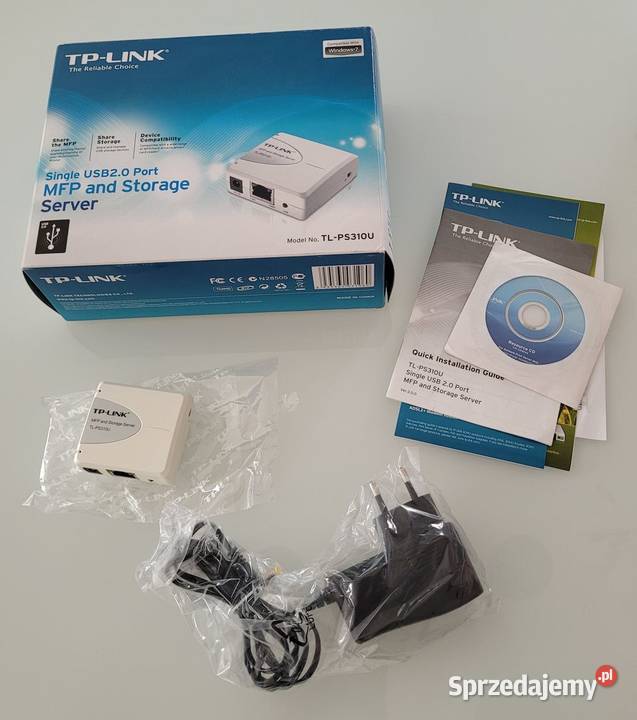 TPLINK TL310U Serwer sieciowy USB Drukarka Dysk Drukarki i skanery Elektronika Poznań sprzedam