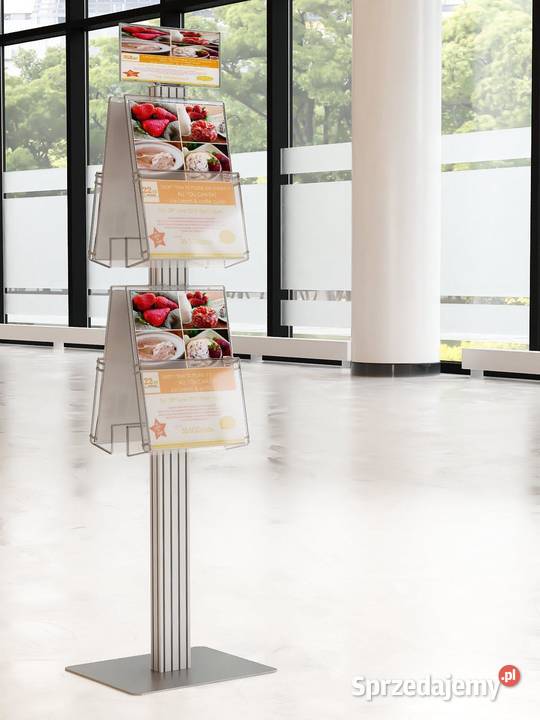 Stojak na ulotki 4 kieszenie A4 topper art 3612 Biuro Kotorydz