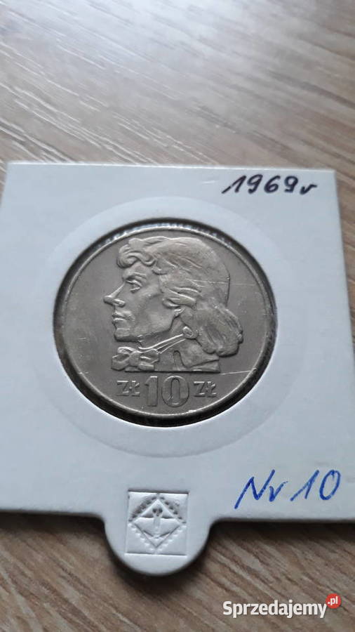 10 T Kościuszko 1969 rŚliczna 10