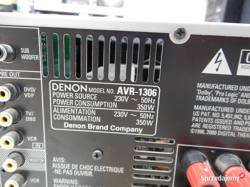 Zestaw Denon AVR1306 DVD1720 Leżajsk