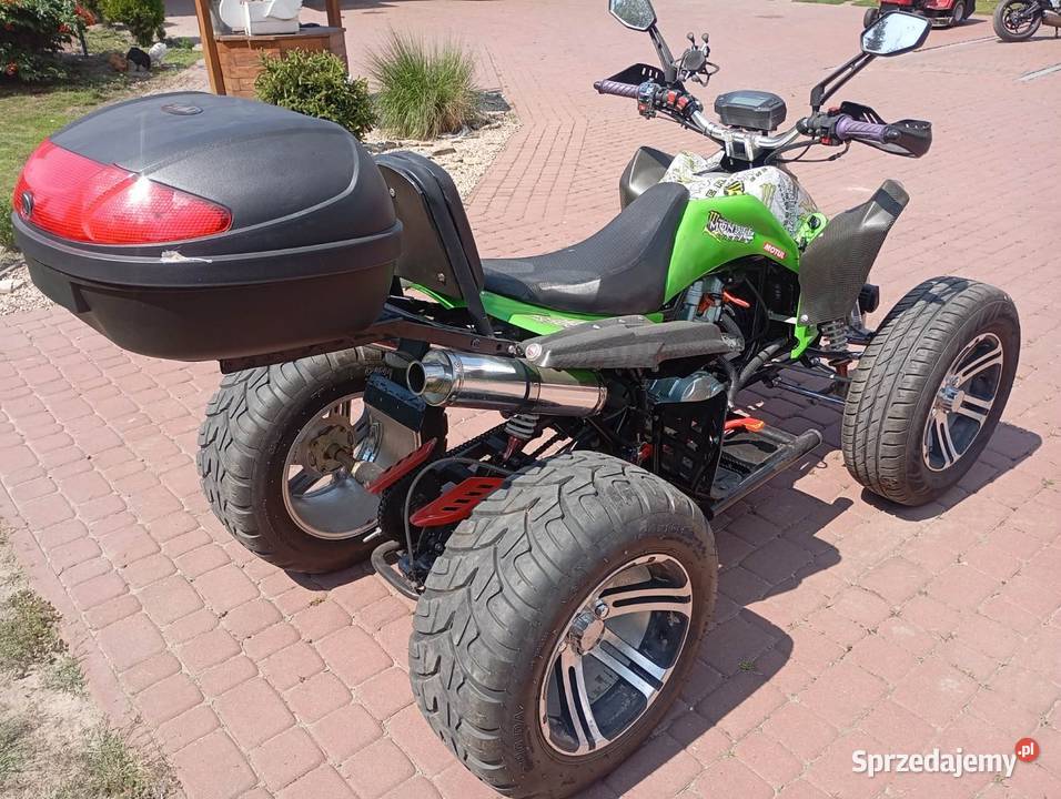 Quad Szosowy 250 jinling 4 biegi chłodzenie zielony Przeworsk