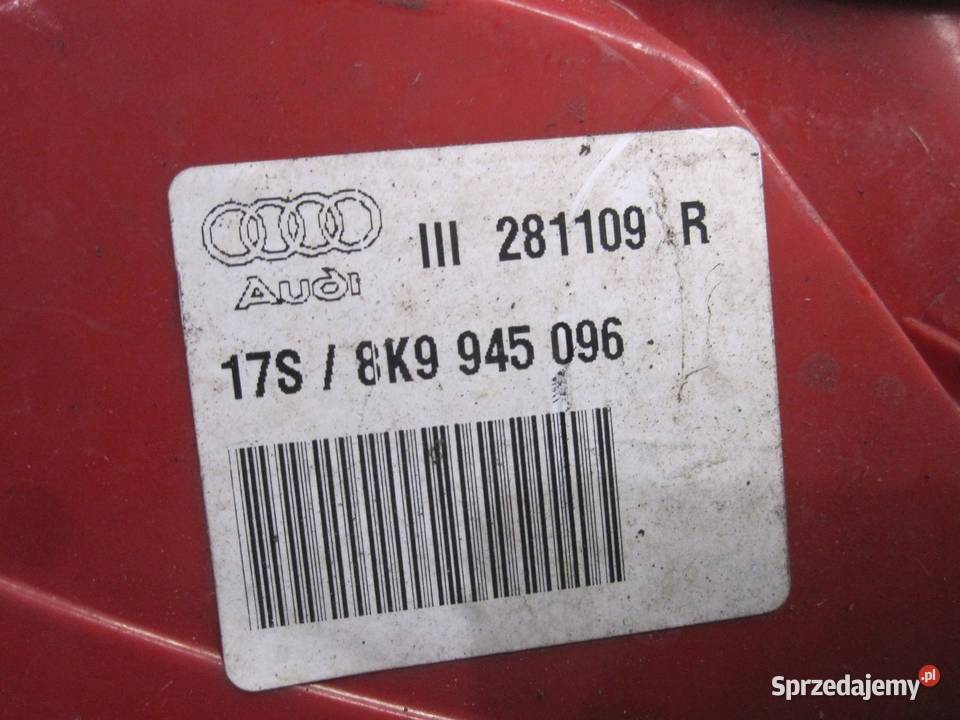 AUDI A4 B8 IV 10r lampa prawa tył 8K9945096 Kielce