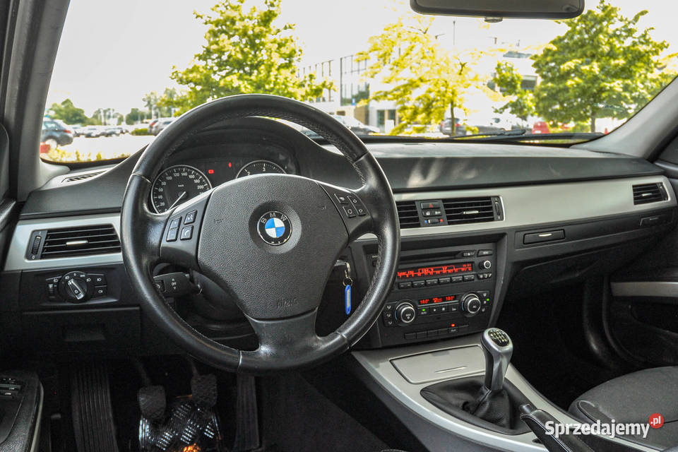 BMW Seria 3 320d 163 2011 r skóry Wrocław