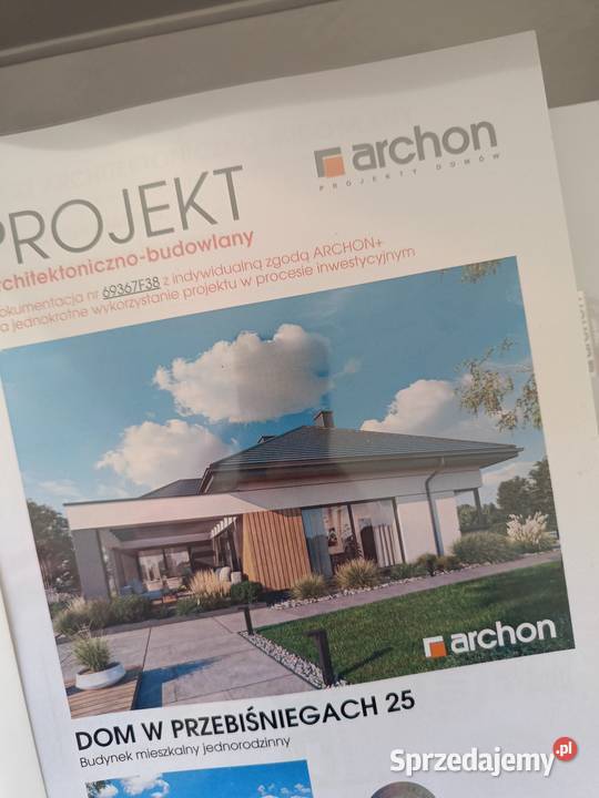 Projekt domu jednorodzinnego W PRZEBIŚNIEGACH 25 Dębica