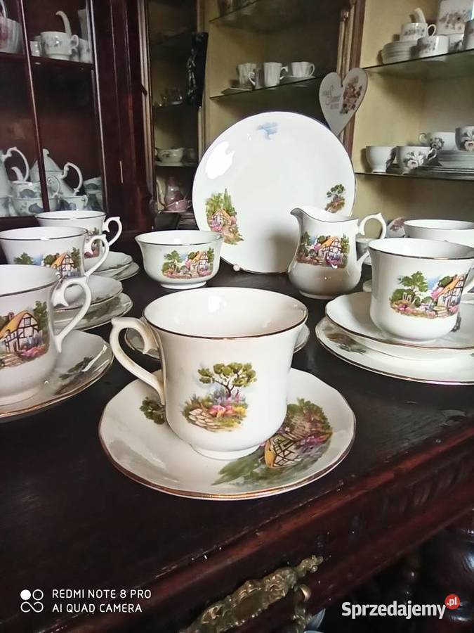serwis do herbaty Queen Anne Made in England Gdańsk