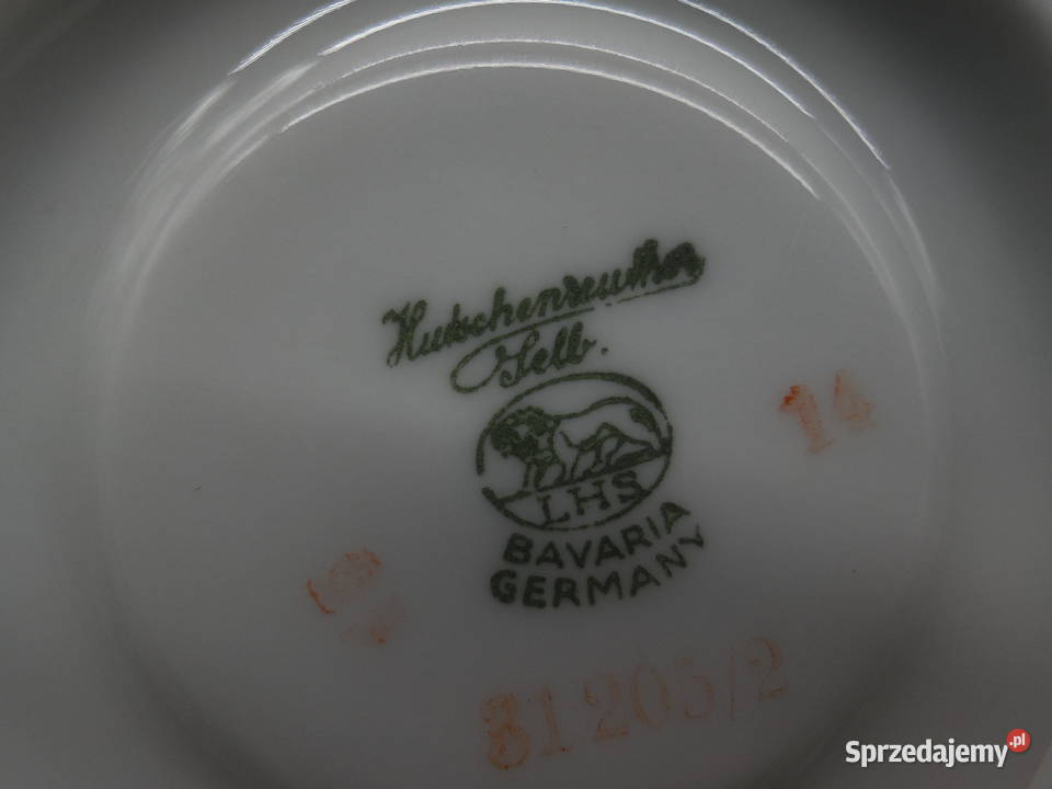 Porcelanowy talerzykpodstawek HUTSCHENREUTHER wielkopolskie Raszków