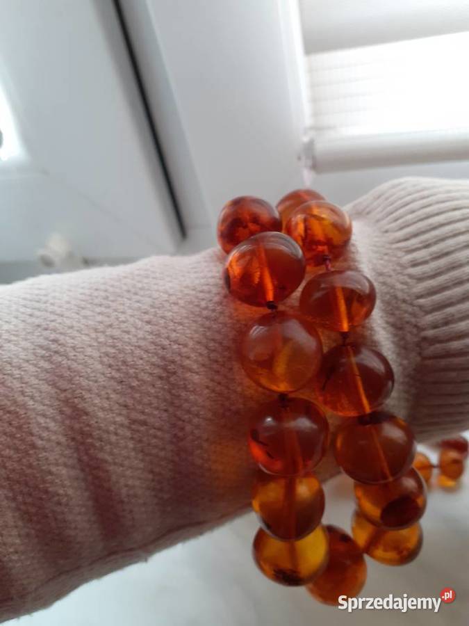 Naszyjnik z bursztynu Siedlce