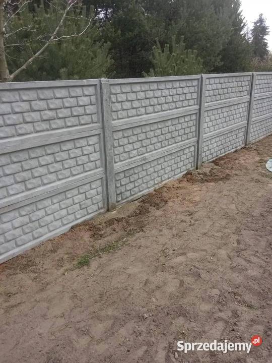 Ogrodzenia betonowe Mierzno