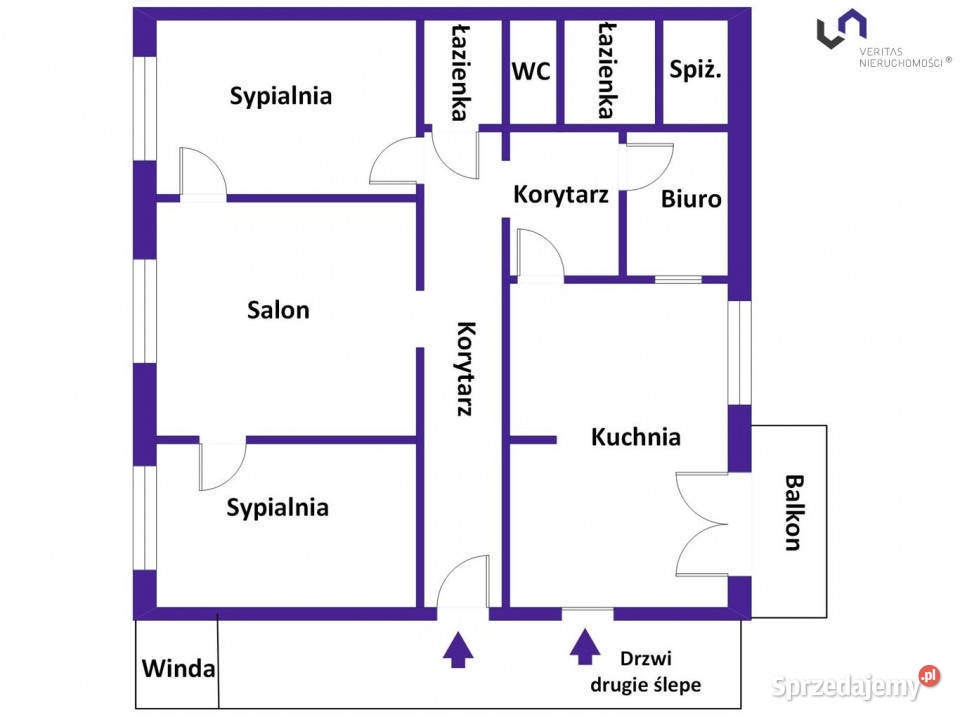 Sprzedam mieszkanie Kraków 8785m2 3 pokoje