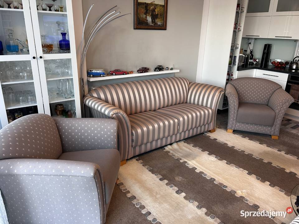 Kanapa i 2 fotele angielskiej firmy Elli Gdańsk