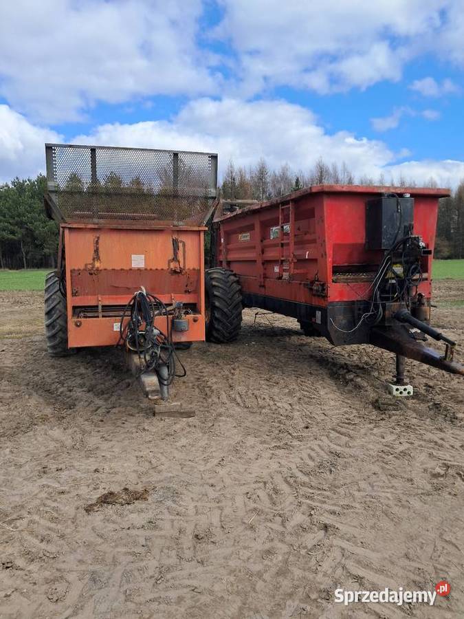 Rozrzutnik obornika Legrand Cyclone 10t własna Rozrzutniki obornika Radzyń Podlaski