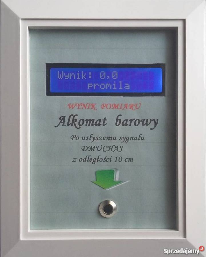 Alkomat barowy na monety tester zarobkowy na Pozostałe Ostrów Mazowiecka sprzedam