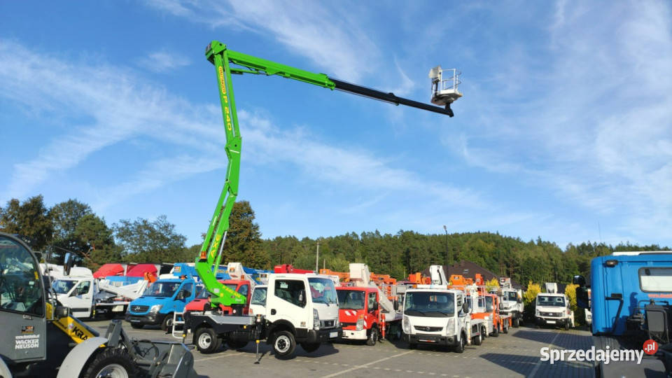 Nissan Cabstar Zwyżka Podmośnik Koszowy wspomaganie kierownicy Widełki