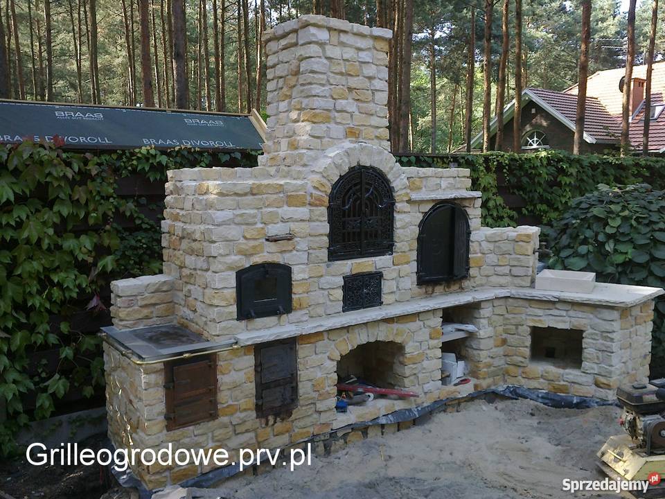 Grill grillle z kamienia wędzarnie Żarnów