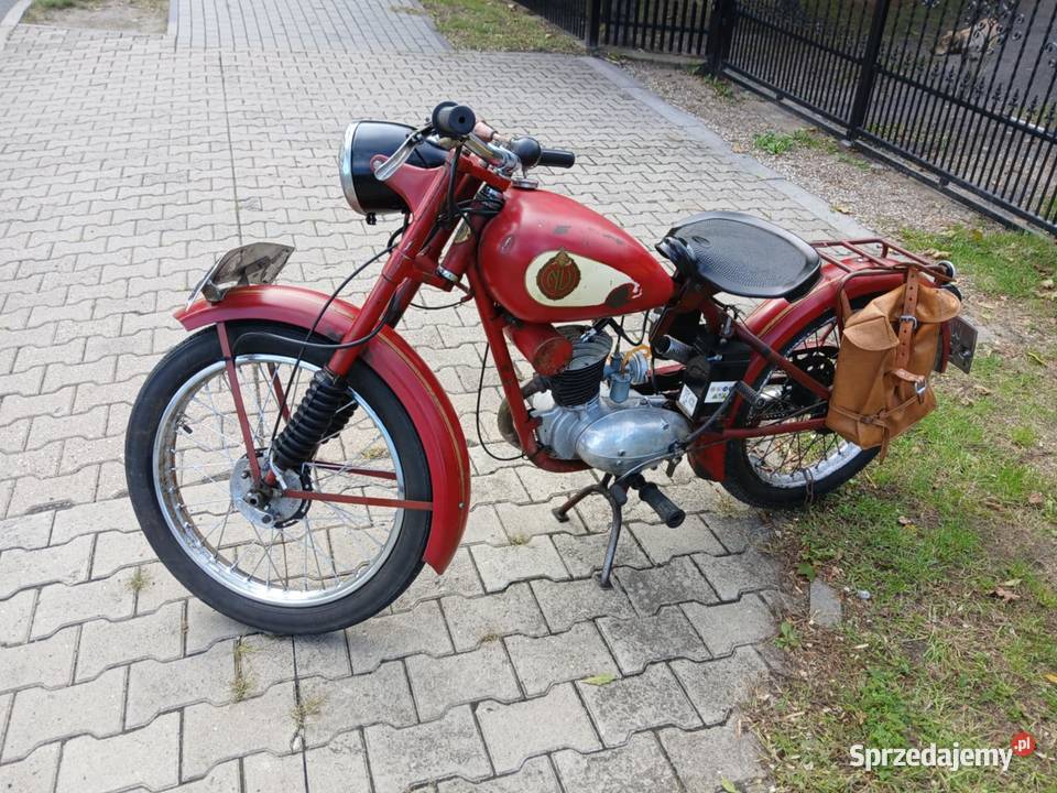 DKW rt 125 Nymans Verkstader oryginał