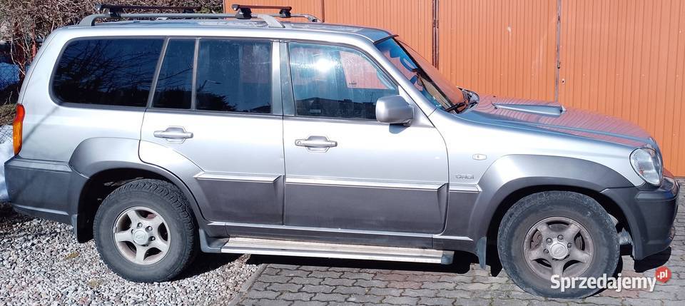 Hyundai Terracan 29 CRDi 2002 r pancerna klimatyzacja Ełk
