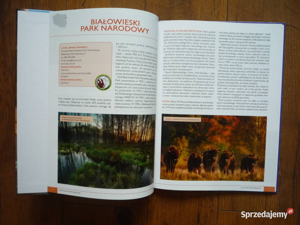 Nowy Album Przewodnik Nasza Polska Parki Poradniki, albumy i reportaże Szczecin